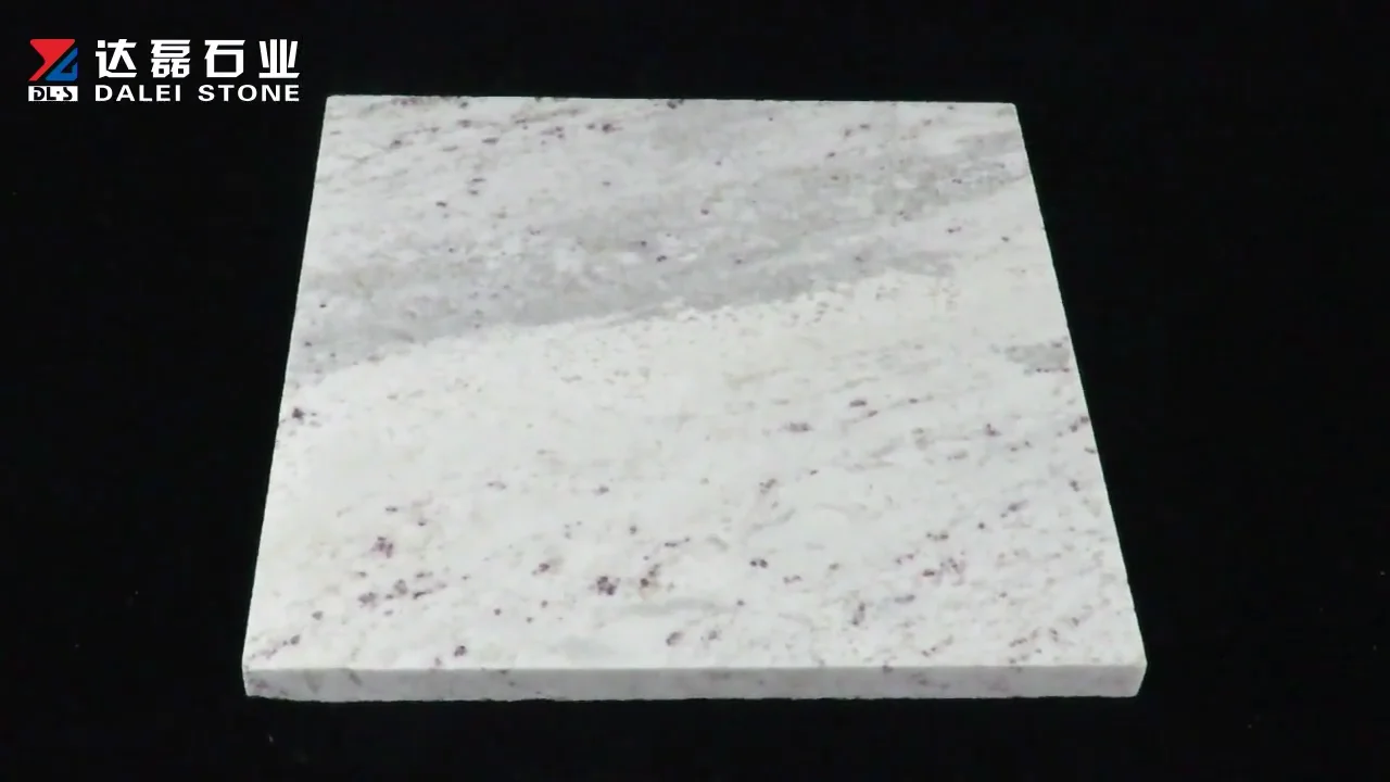 Polished Andromeda White Granite Kitchen Countertops With Low Price