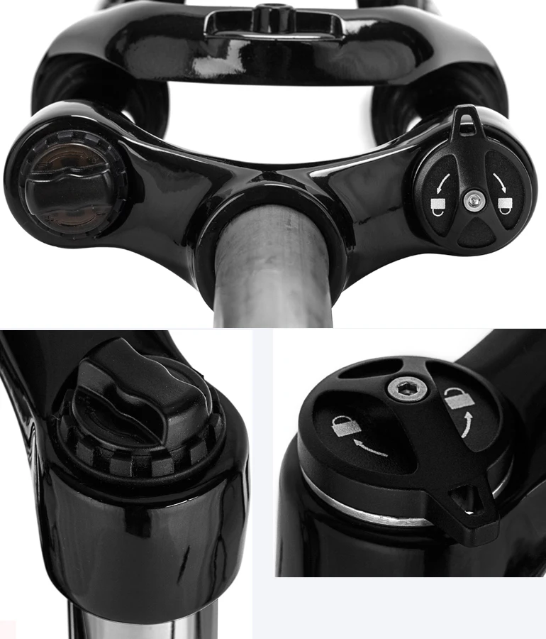 Front Suspension Fork Aluminum Alloy For Electric Bike Suspension