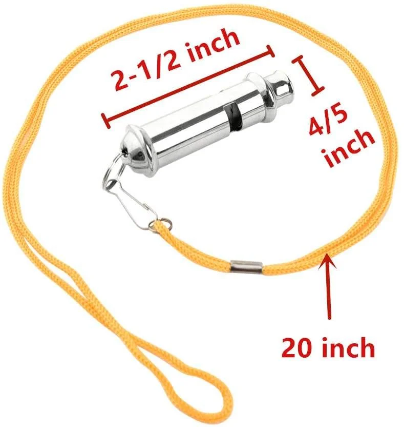 product outdoor high decibel metal whistle sports events and basketball soccer ball emergency referee whistle-4