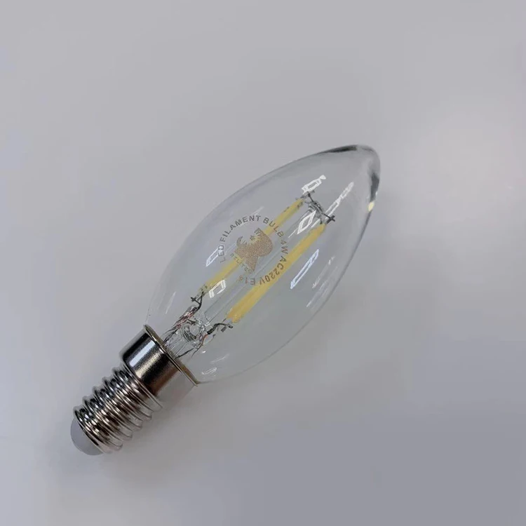 led filament light bulb e27 e14 2w 4w 6w