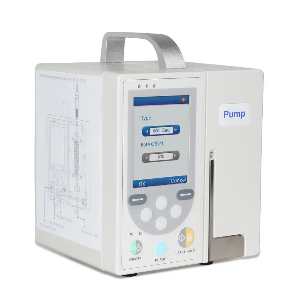 Sp750 Portable Volumetric Infusion Pump Portable Infusion Pump Iv Pump