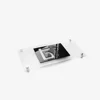 Acrylic stand off office name sign with holder wall hanging office sign custom perspex company logo name signage plate