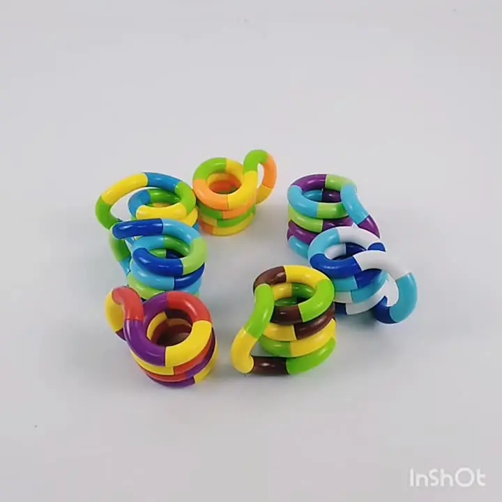 Relaxation Therapy with Twisty Fidget Toys Stress Relief