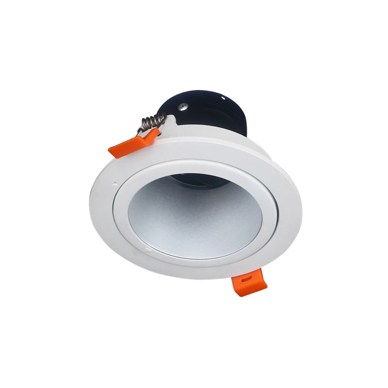7w- 60w family series round smd anti glare recessed ceiling light 220V ceiling downlight led down light for project