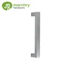 Modern square solid stainless steel kitchen cabinet door handle