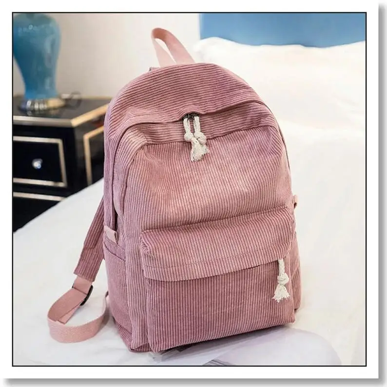 soft fabric backpack