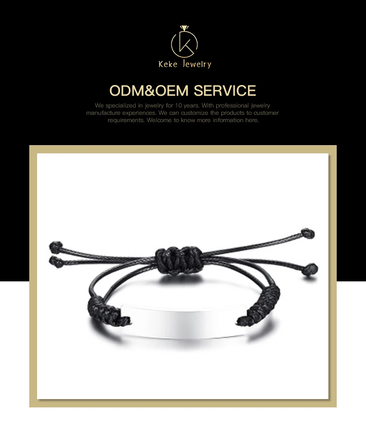 Keke Jewelry sterling silver medical alert bracelet suppliers for lady-2