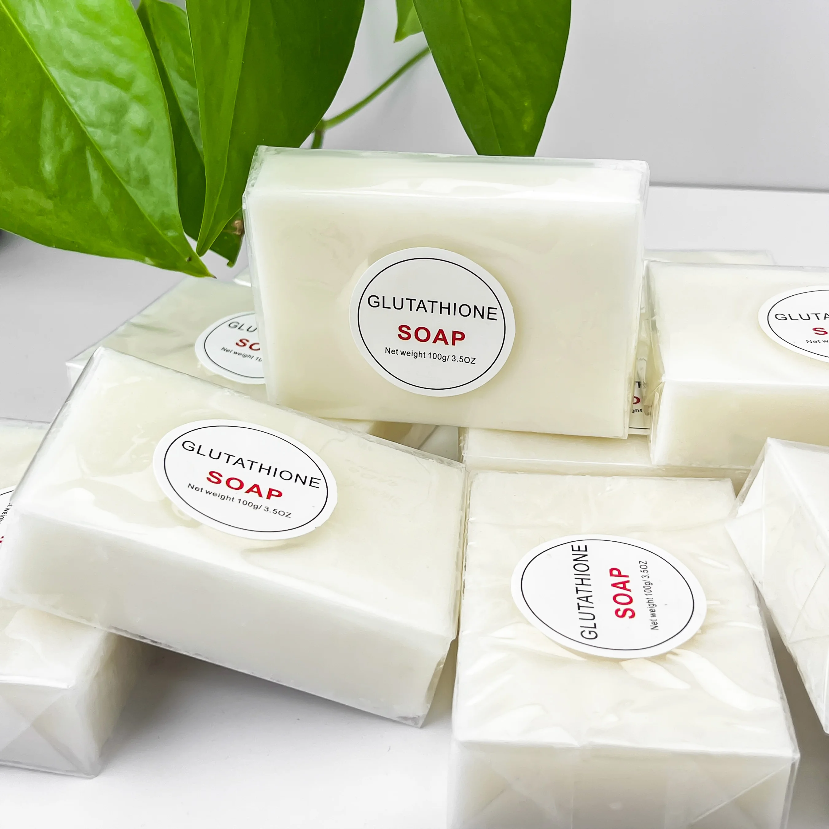 glutathione whitening soap Private Label Brightening Lightening Soap Anti-Acne Remove Black Dark Spot  Body Whitening Glutathione Soap
