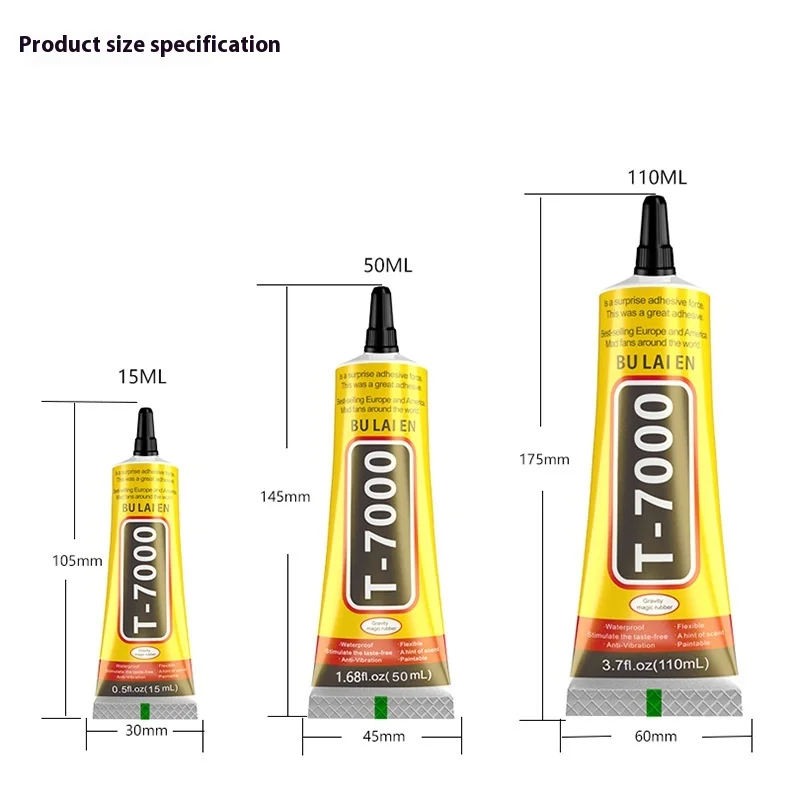 Factory Direct B7000 Phone Screen Repair Glue Handmade Rhinestone DIY Jewelry Special PVC Glue Mainly Used Construction Epoxy
