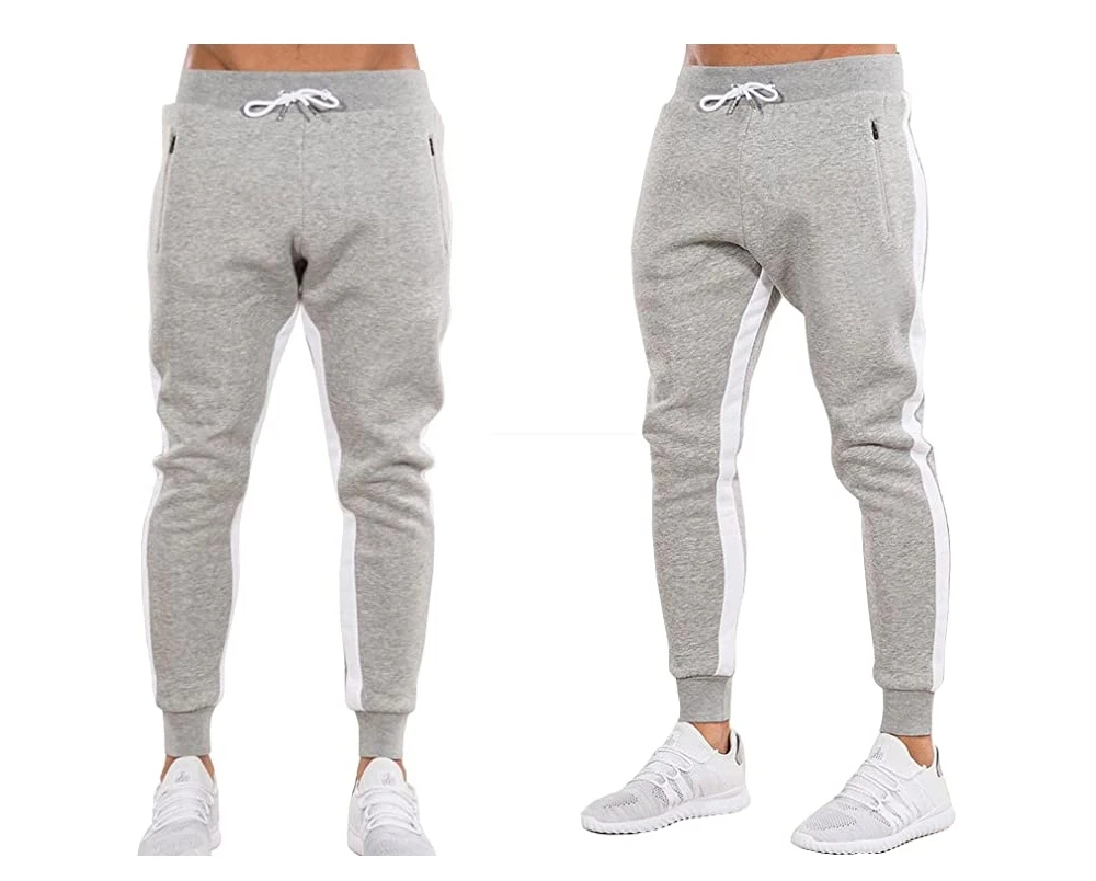 mens zip joggers