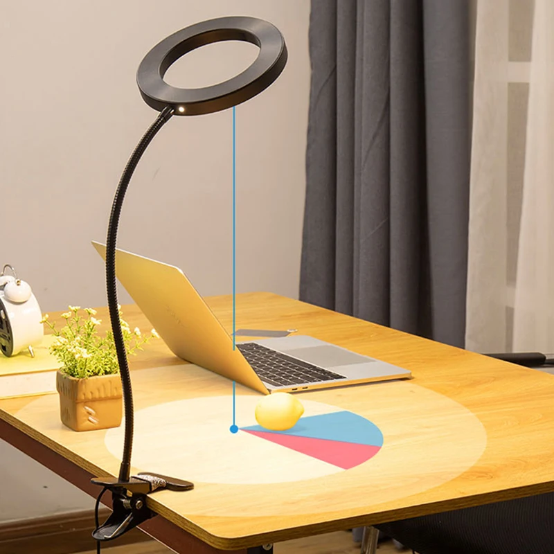 American Classic Clip Led Metal Eyeprotecting Desk Lamp Children's Bedside Reading Desk Table