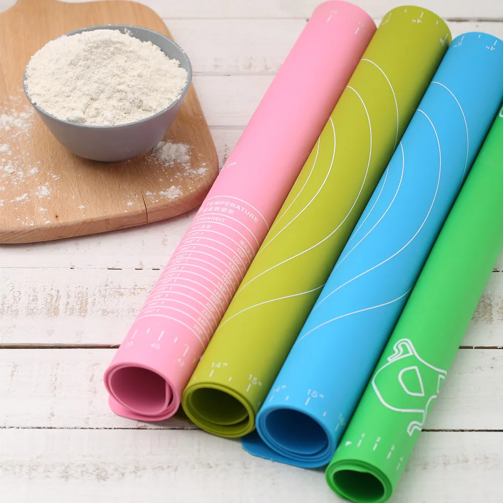 70*70 Cm Silicone Bpa Free Non Stick Silicone Baking Mat For Pastry