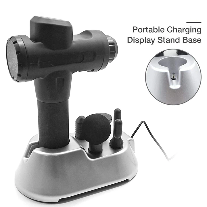 Popular Display Base Charging Stand For 4 Massage Heads Deep Tissue