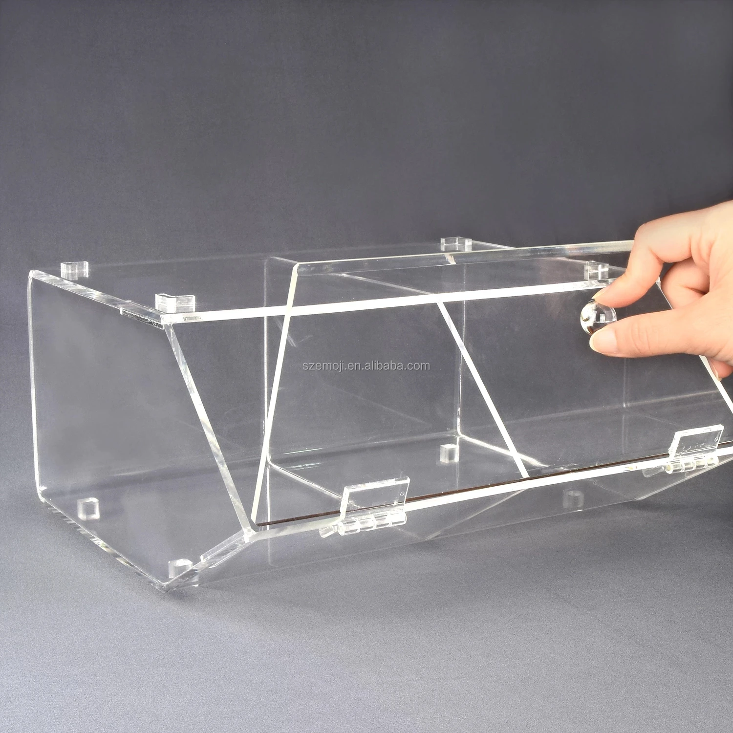 Custom Acrylic Display Case 3 Tier Pastry Display Case Acrylic Clear