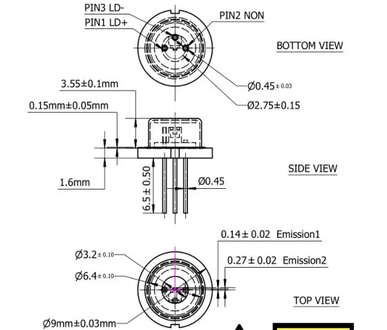 100W TO Mounted Pulsed Laser Diodes 905nm - High Power