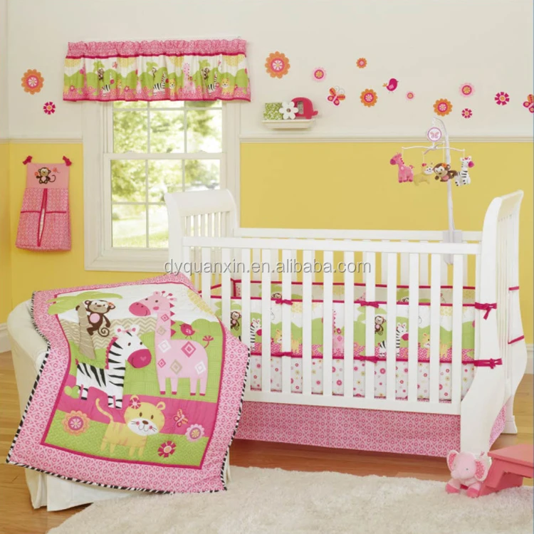 cot bed set girl