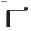 Countertop copper corner shelf bracket flat metal bracket for wood