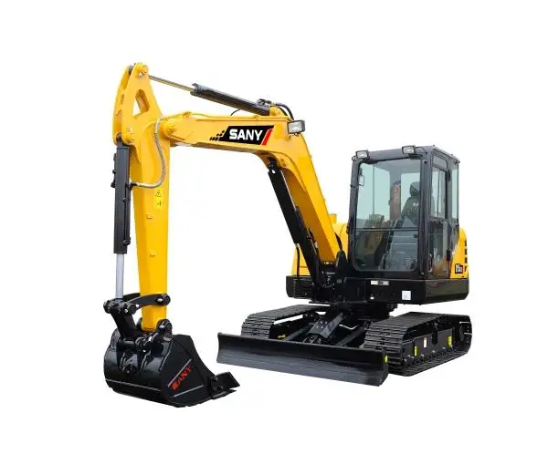 Chinese SAN Y SY55C 5 ton mini crawler excavator SY 55C factory price for sale