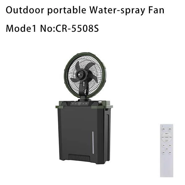 Solar Fan, 8", Portable, LED - detail 10