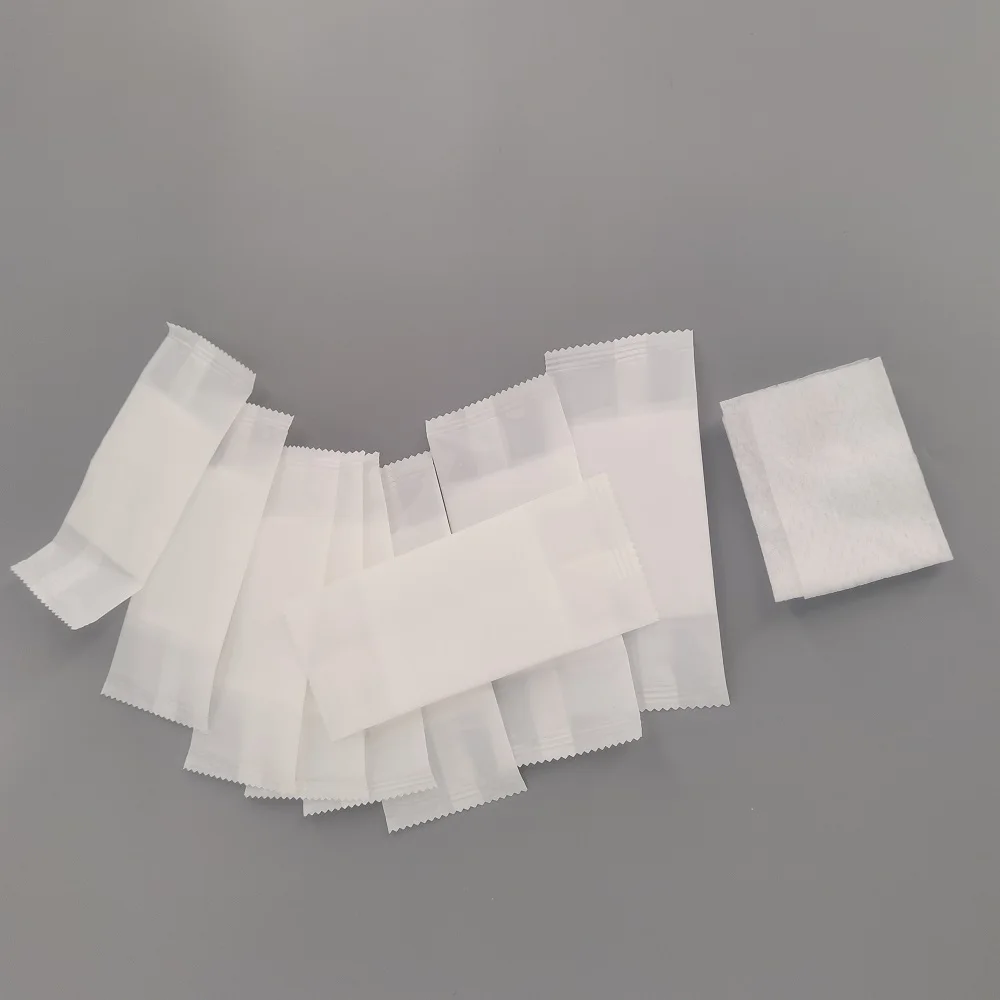 Custom Inflight Disposable Independent Packaging Fabric Wet Wipe ...