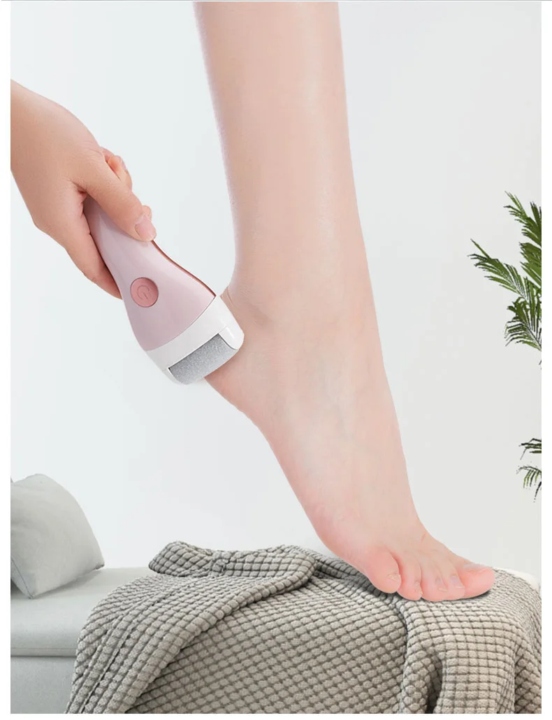 Professional Pedicure Handheld Foot File Set 2 In 1 Rechargeable