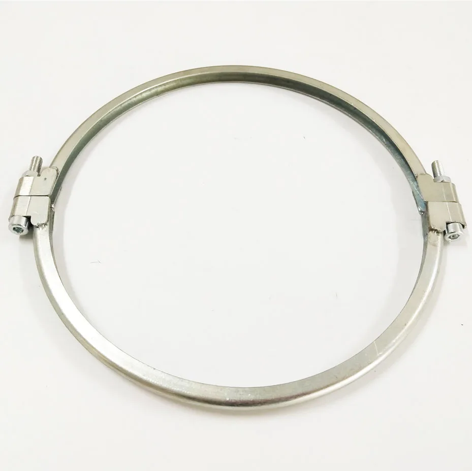 
Steel single pipe clamp with screw 