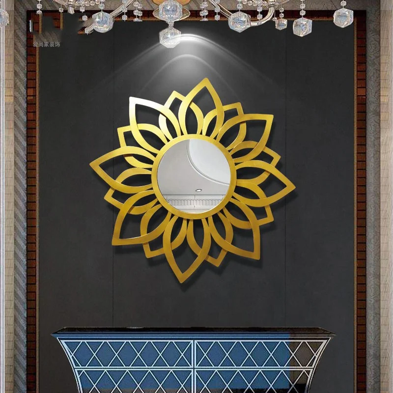 Iron Art And Craft Living Room Wall Decoration Nordic Metal Leaf - Buy