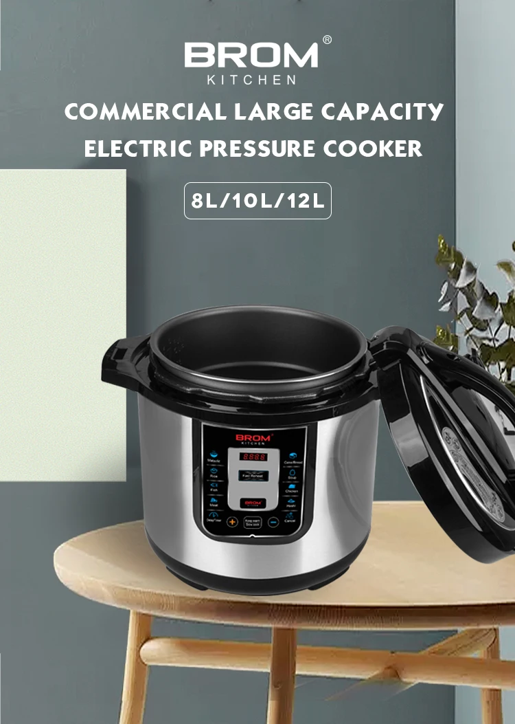 8L Peru Purple Electric Pressure Cooker, Rice Cooker, Pressure