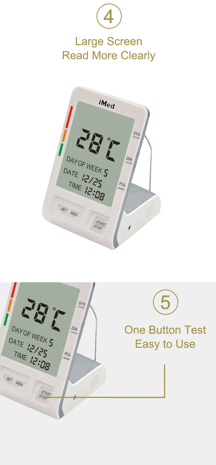 Medical Bluetooth Blood Pressure Monitor with Voice Function,Wholesale Digital BP Monitor