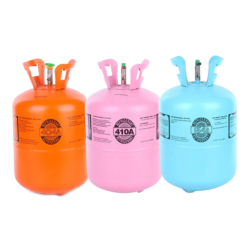 99.9 Can And Cylinder Refrigerant Gas R134a Refrigerant Auto Factory