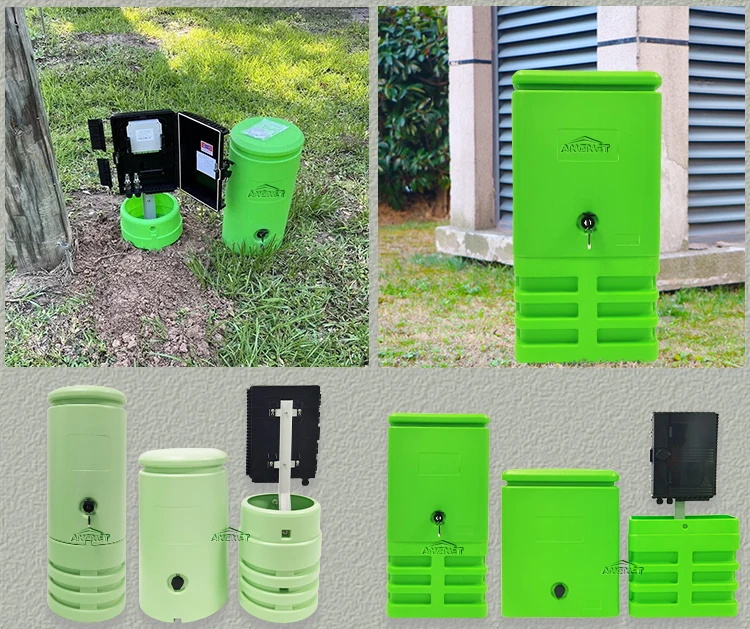 Protection Cable Fiber Optic Pedestal Box Outdoor Green Pedestal Fiber