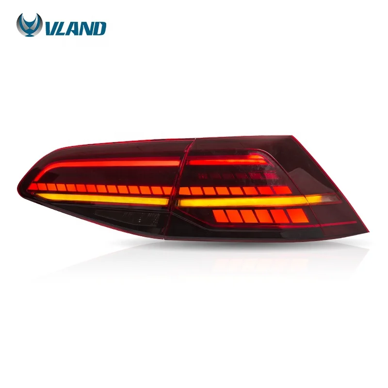 Wholesales for  manufacturer taillights for VW golf 7 Golf mk7/7.5 sequential rear light 2013-UP full led