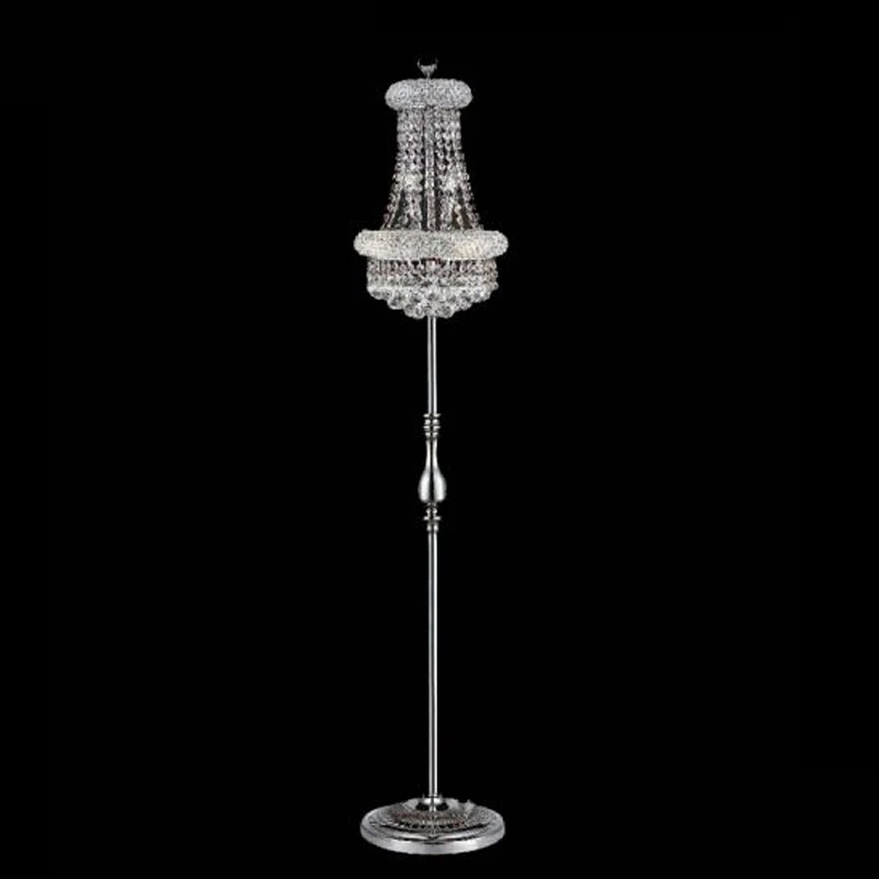 Wholesale Modern LED crystal Stand Light Designer Floor Lamp For Living Room Home Decor