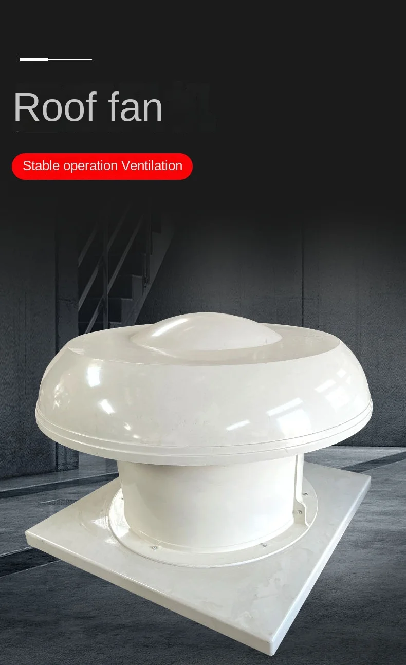 Axial Flow Roof Fan, DWT-I, Explosion-Proof, Plastic, 380V - detail 10