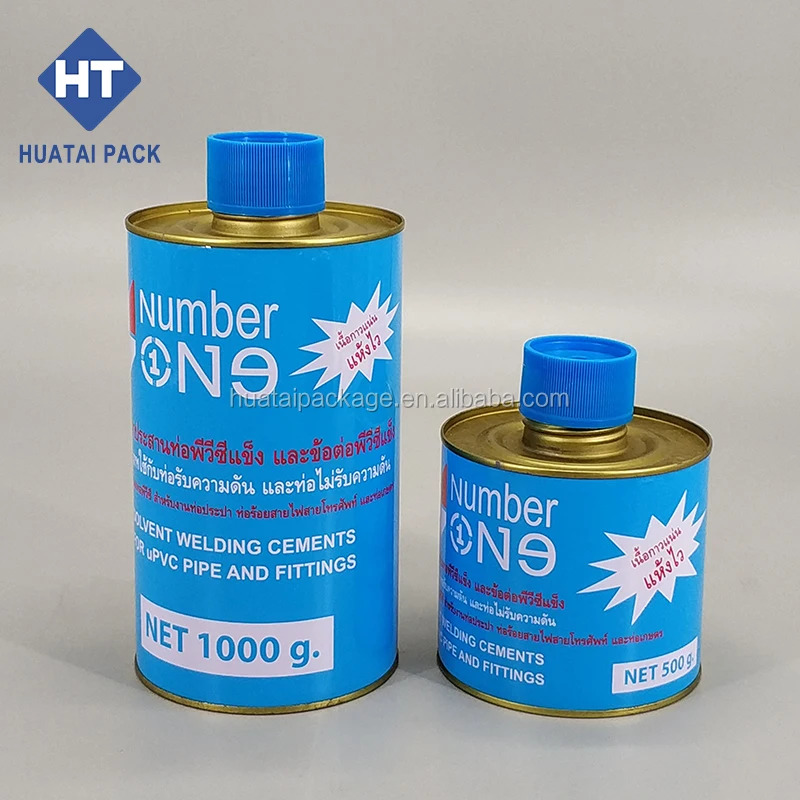 4oz Adhesive Cans 118ml Pvc Cpvc Upvc Cement Glue Can Suppliers With