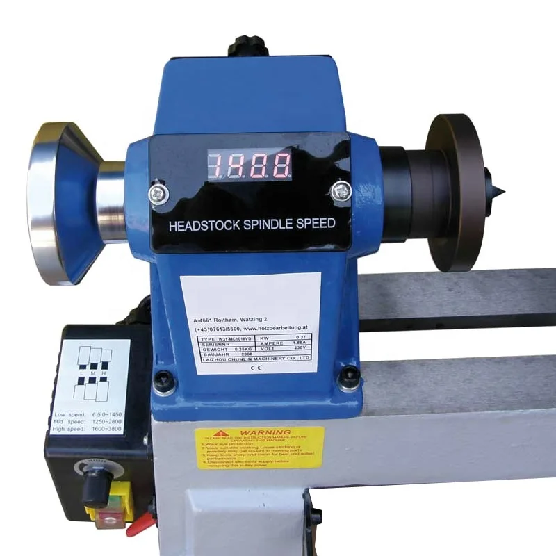 Woodiy Mc1018vd Wood Turning Lathe Machine Turning Wood Automatic