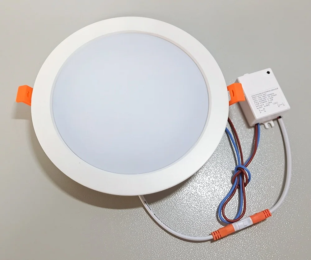 Indoor Retrofit Corridor Staircase 6 inch LED Recessed LED Spot Downlight with Microwave Motion Sensor