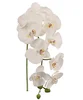 Well Designed artificial singal latex 9 heads real touch orchids flower