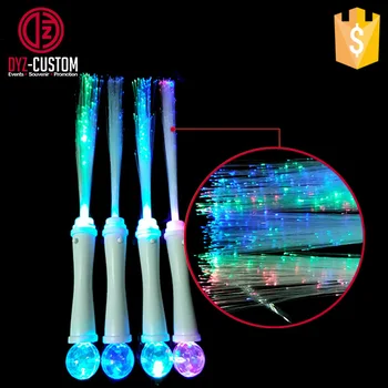 fiber optic glow wands