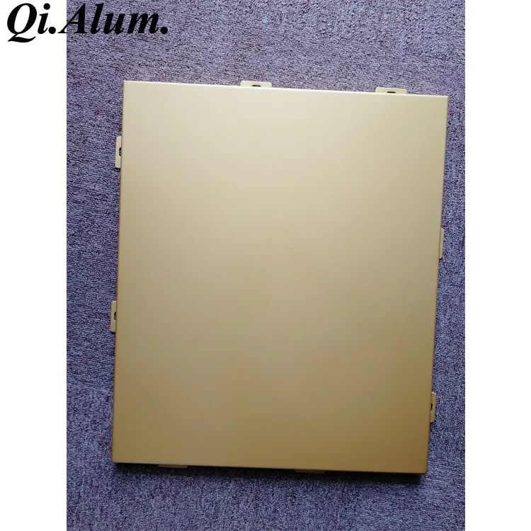 Aluminum solid panel now more and more popular be used in construction field,expencially in facade