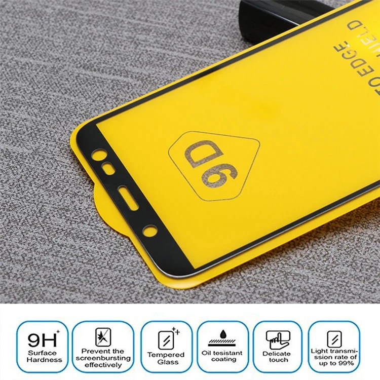 9d Tempered Glass Screen Protector Cover Film Antiscratch Anti Shock