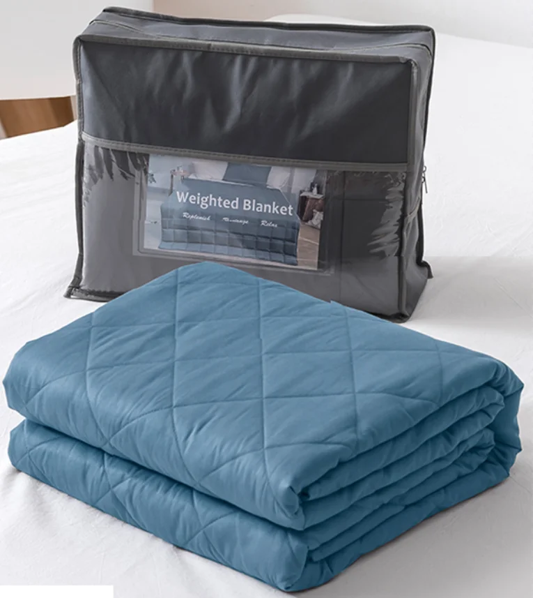 dustresistant gravity heavy quilt weighted blanket manufacturer