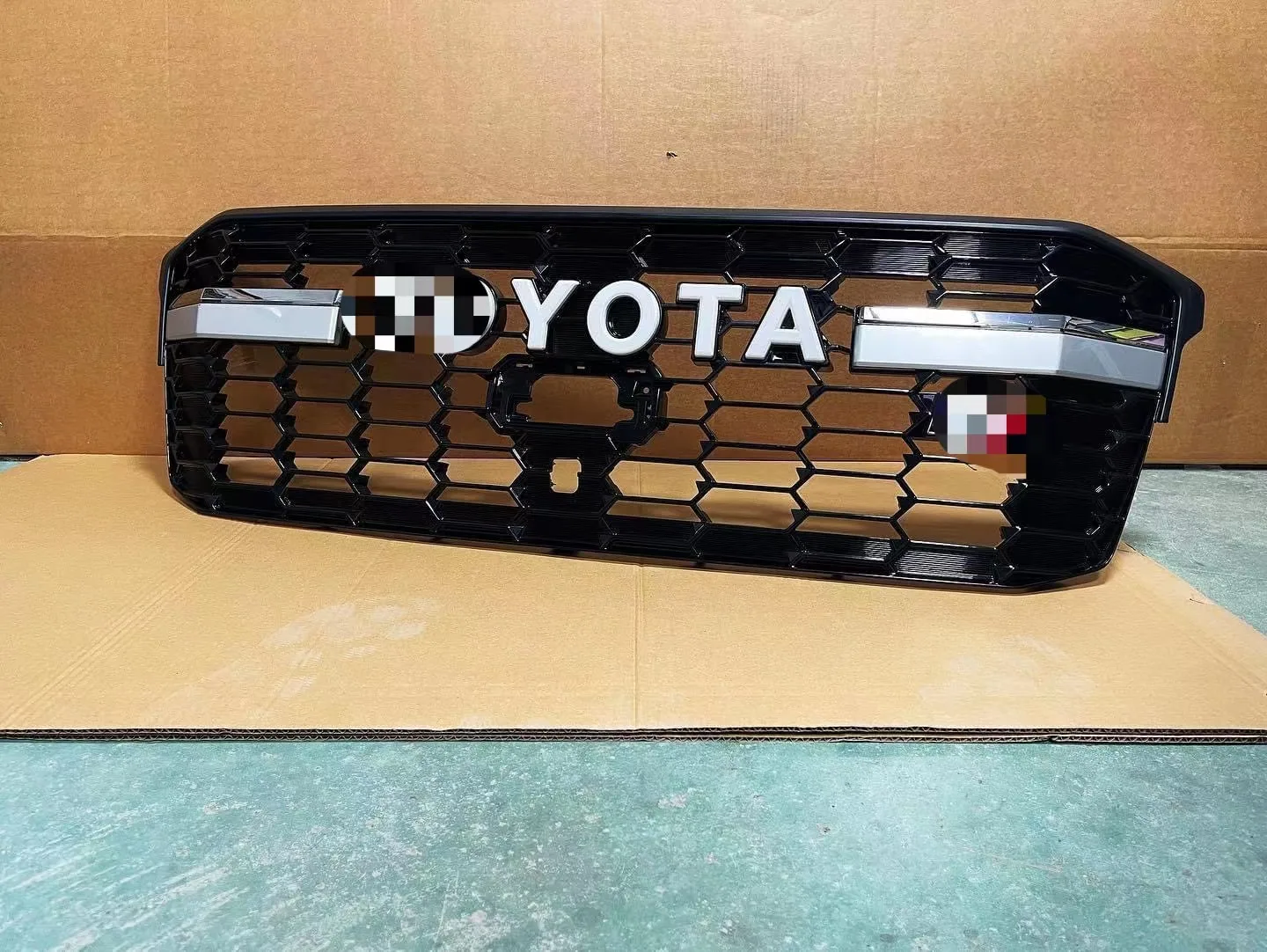 2022 Lc300 Auto Front Gr Grille Chrome And Silver Car Grills Body Kit