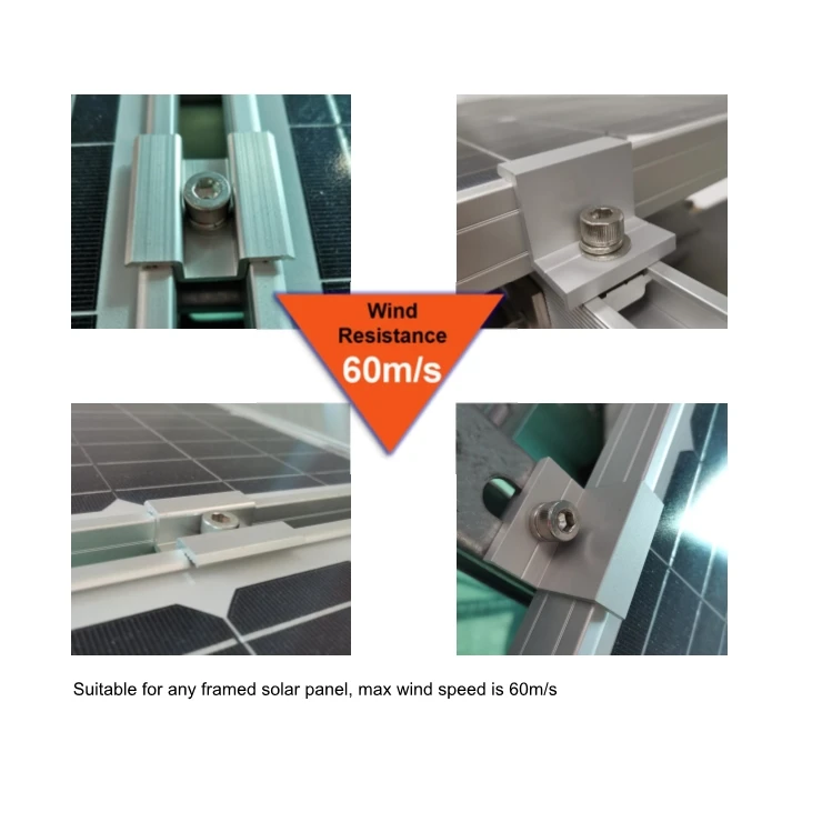 120 pcs/carton Solar panel mid clamp for solar panels, Aluminum solar clamp, Solar mounting clamp