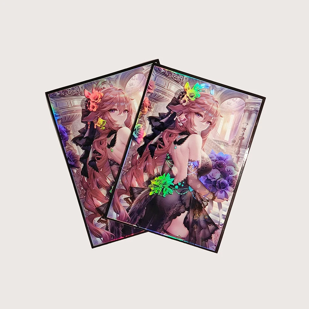 custom standard card sleeves Kawaii Gaming Sleeves: Fruit & Ramune  Nerdly Gaming Upload image 67 X 92 MTG Sleeve