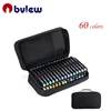 60 Colors Marker Pen Set Permanent Dual Tips Marker Pens Art Markers with Zipper Carrying Bag, Ideal for Kids Adults Drawing