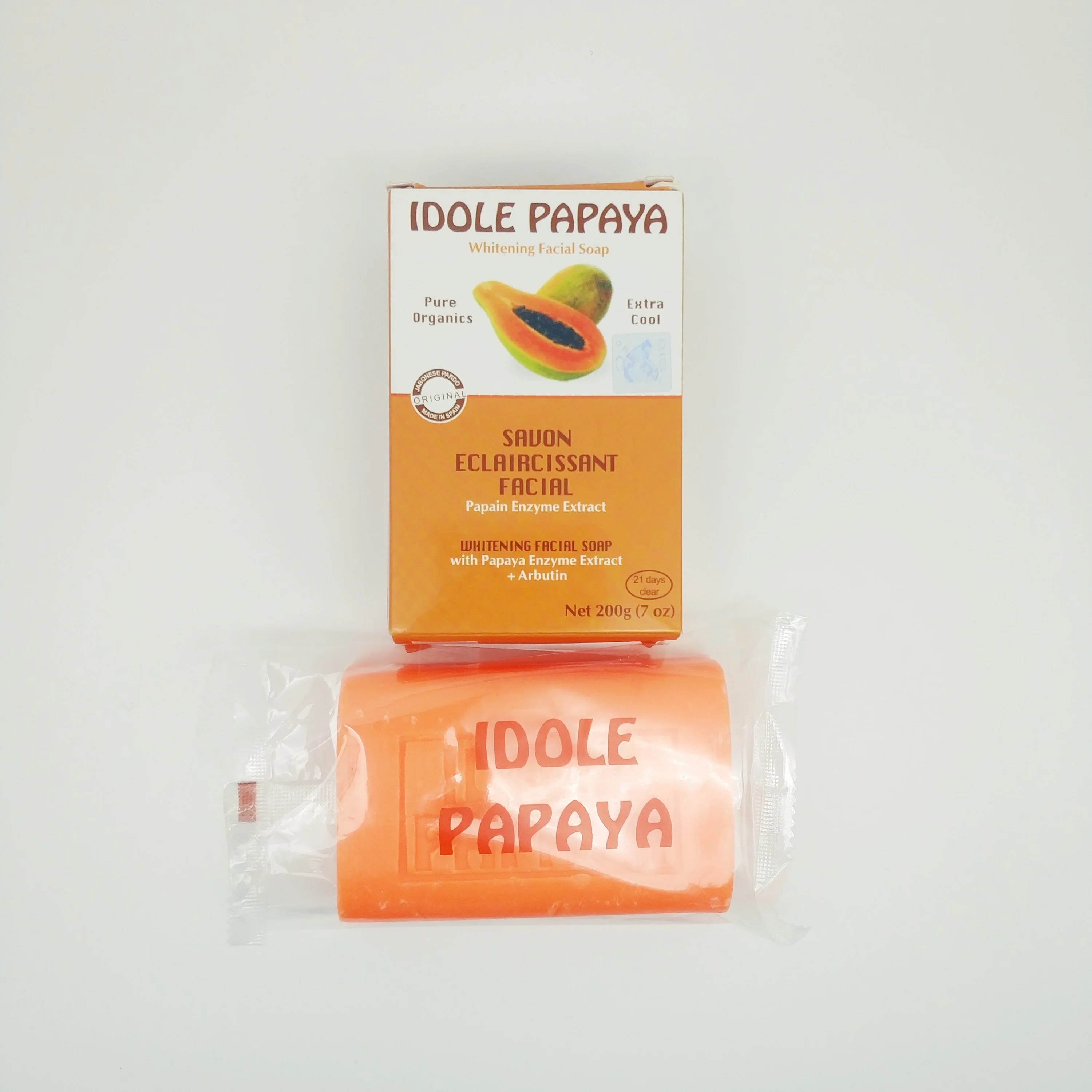 Famous Organic Skin Whitening Thailand Fruit Papaya Carrot Idole Toilet Soap Buy Idole Papaya 8208