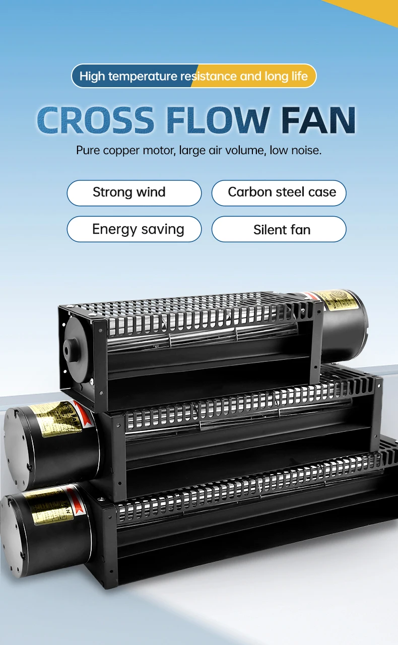 Cross Flow Fan, CYF06037-Cross, 220V/240V - detail 8