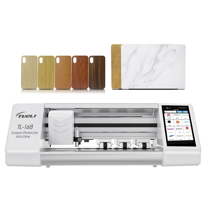 Nybelpro hydrogel cutting machine with touchscreen interface and film feed tray