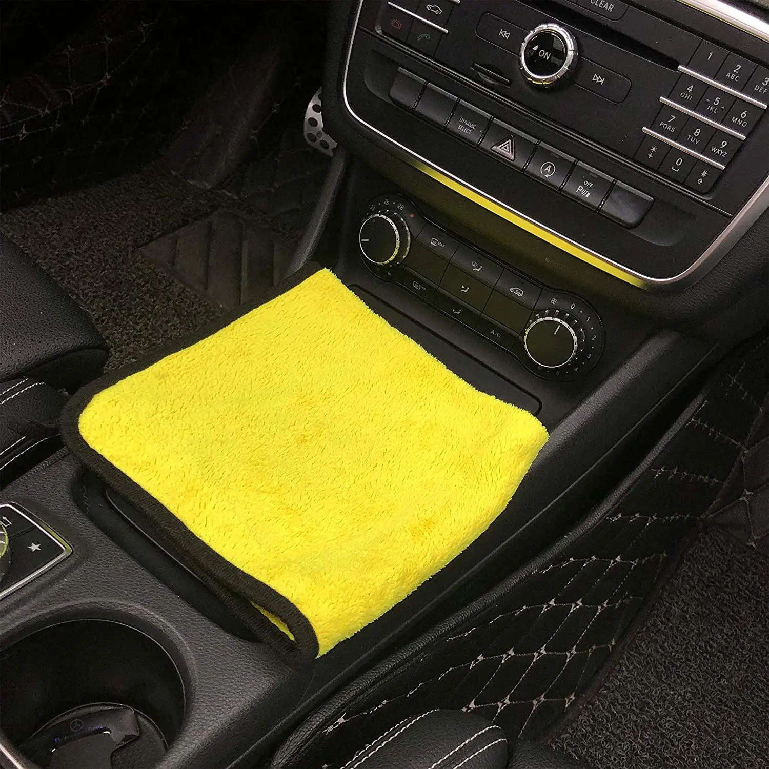 Microfiber car washing coral fleece towel 